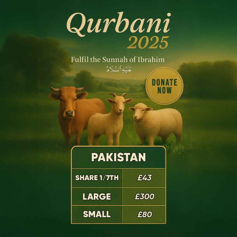 Best Charities for Qurbani Donation This Year